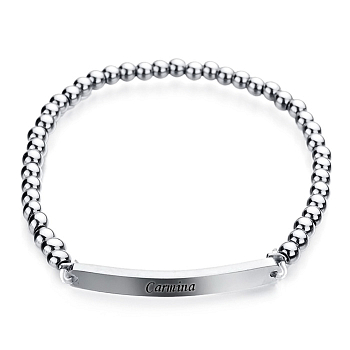 Armband Unisex Metall Beads