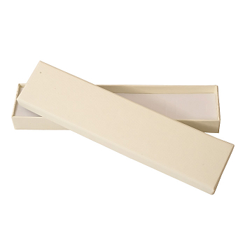 Papier-Geschenkbox für Armbänder Vanille