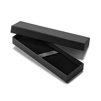 Papiergeschenkbox für Stifte und Löffel schwarz