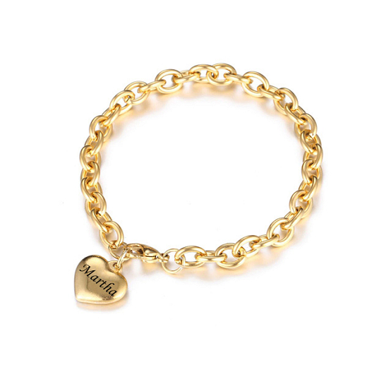 Armband Für Frauen Chirurgenstahl Poppy golden