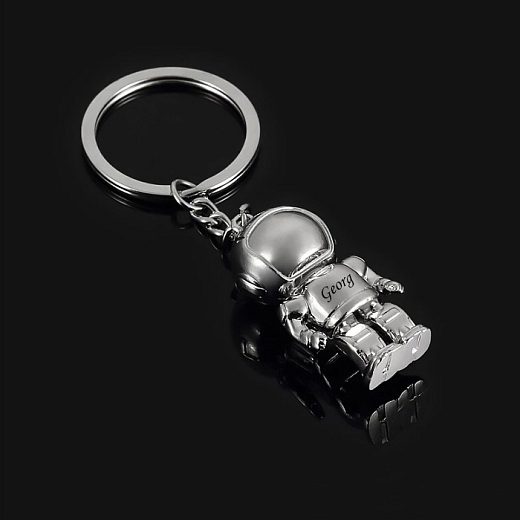 Astronaut - Schlüsselanhänger aus Metall