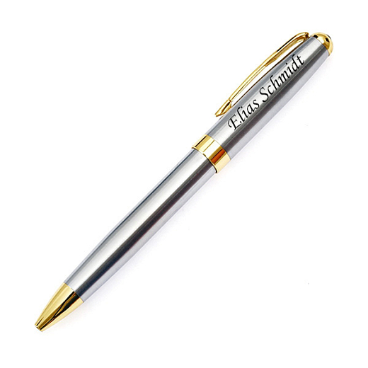Luxus-Stift TGM silbern in Geschenkbox
