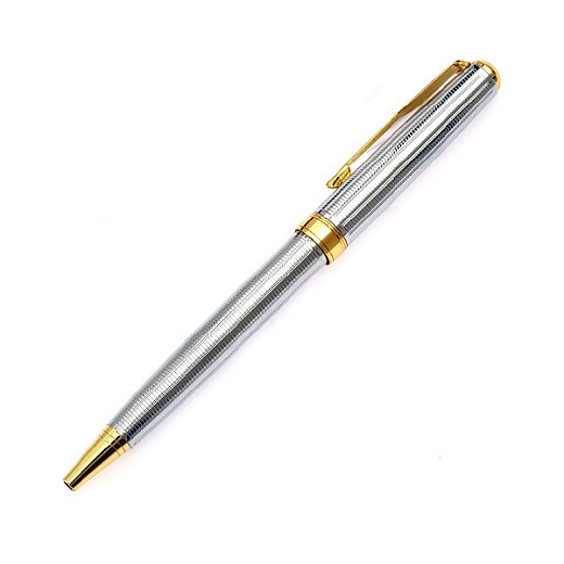 Luxus-Stift Stripper silbern in Geschenkbox