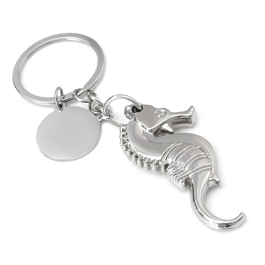 Seepferdchen Schlüsselanhänger aus Metall