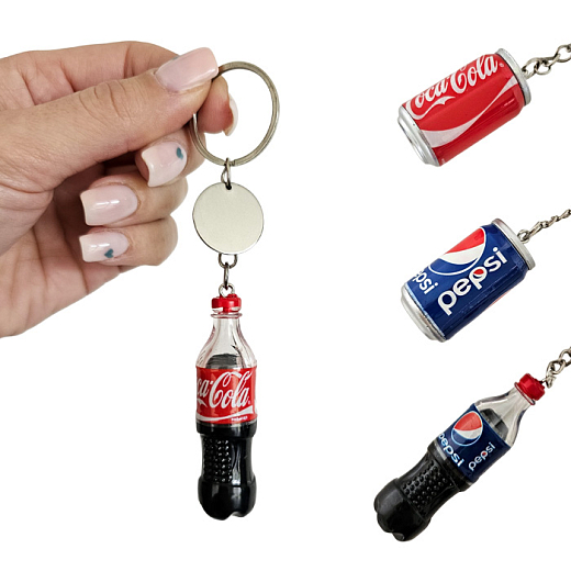 Pepsi Coca Cola - Schlüsselanhänger